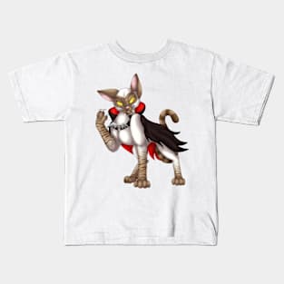 VampiCat: Cinnamon Lynx Point Kids T-Shirt